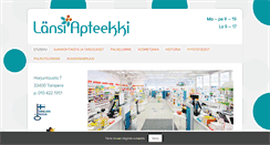 Desktop Screenshot of lansiapteekki.fi